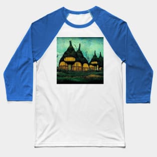 Starry Night in Kashyyyk Baseball T-Shirt